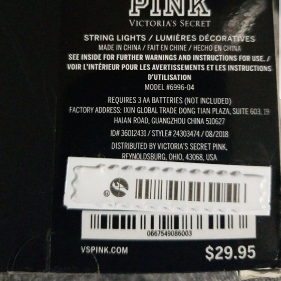 Pink vs string Lights - Picture 3 of 3